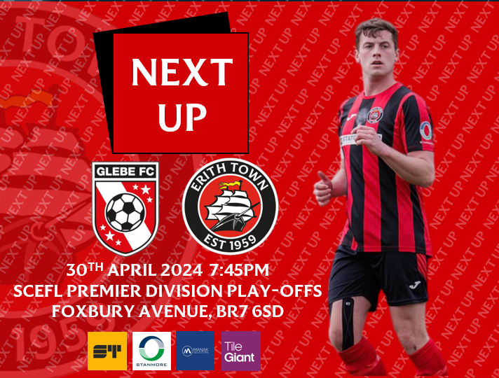 🛡️| NEXT UP

It's the @SCEFLeague Play-Offs for #TheDockers as we face off with @glebefootball at Foxbury Avenue tomorrow night.

It's a short trip to BR7, so let's get all #TheDockers faithful to Chislehurst and behind Adam Woodward's side!

#WeAreDockers