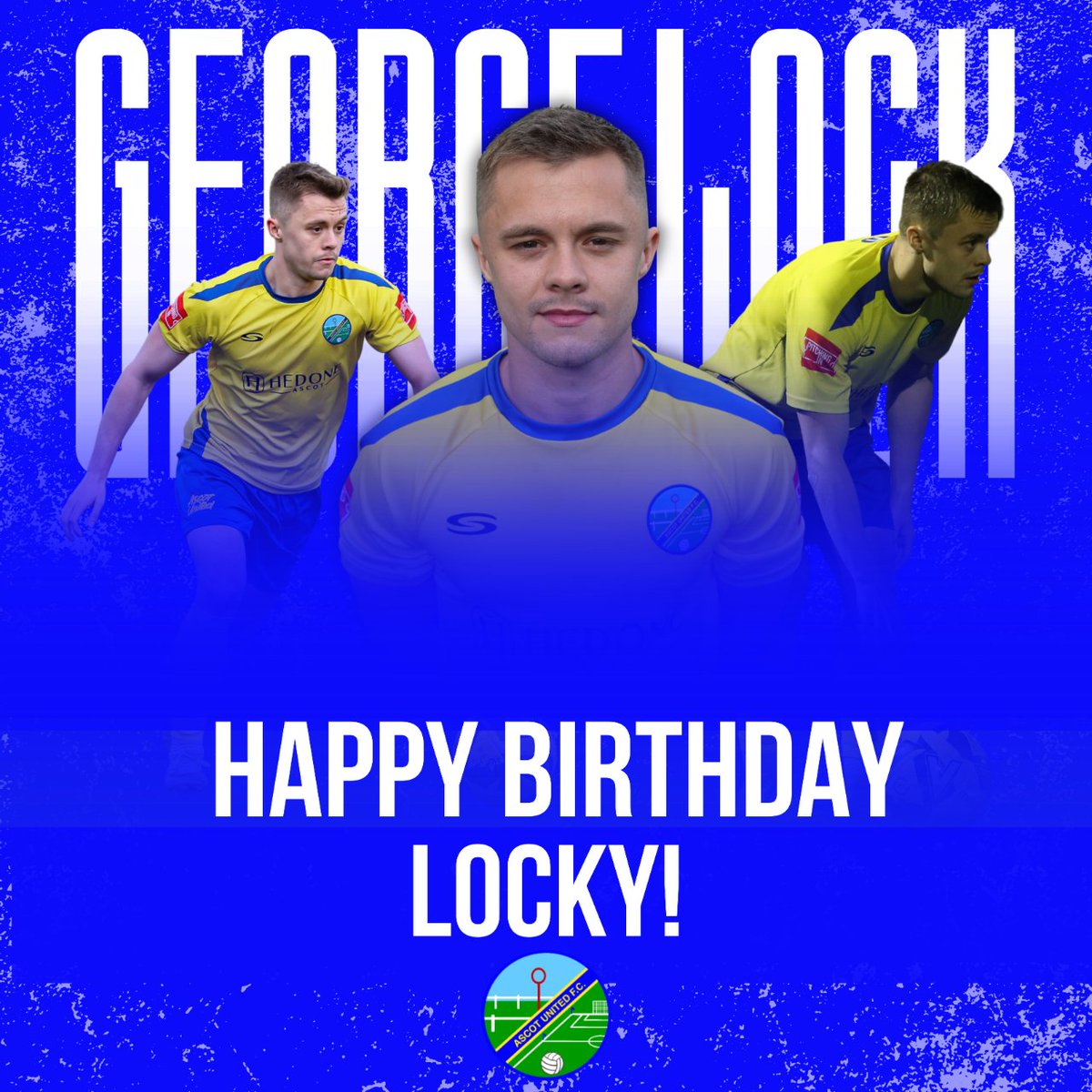 We can't keep him off socials at the minute... 😅

But a very Happy Birthday to our joint all-time appearance holder @GeorgeLock28! 🎉

Have a great day Locky! 🥳

#WeAreAscot #UpTheYellas 💛💙