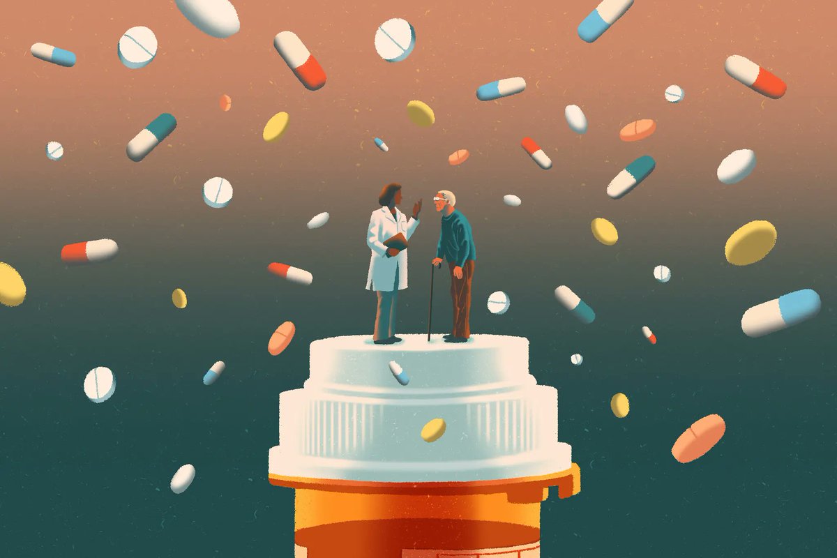 #Deprescribing is featured in the New York Times! nytimes.com/2024/04/22/wel… Great to see #polypharmacy and prescribing cascades discussed - check out the comments for some very real examples! See deprescribing.org/resources/depr… for more helpful resources Spread the word! @nytimes