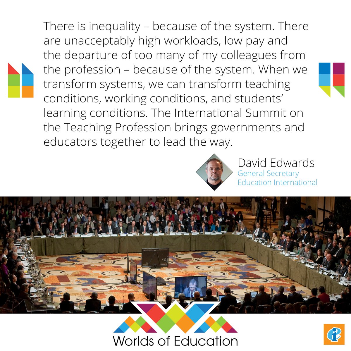 As the 14th International Summit on the Teaching Profession takes place in Singapore, @daveswords reflects on the power of partnership between unions and governments to advance education policies that meet the needs of all students. A must read! ➡️ eiie.io/49XbhZ6