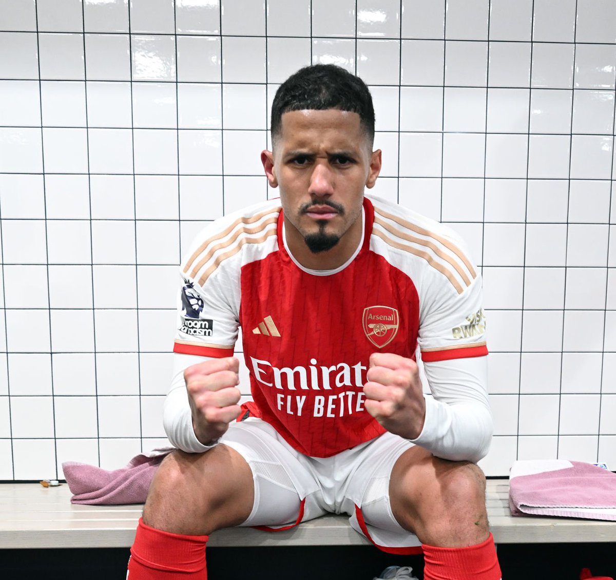 📸| William Saliba after the NLD 🥶