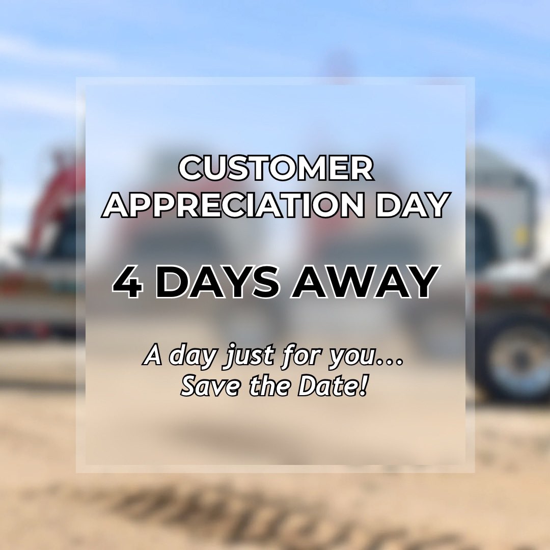 We are so excited to share this day with you… Just wait until you see what we have in store for you🤭

#ccsequipmentsales #customerappreciationday #CCSCustomerAppreciation #youngsvillenc #angiernc #aydennc