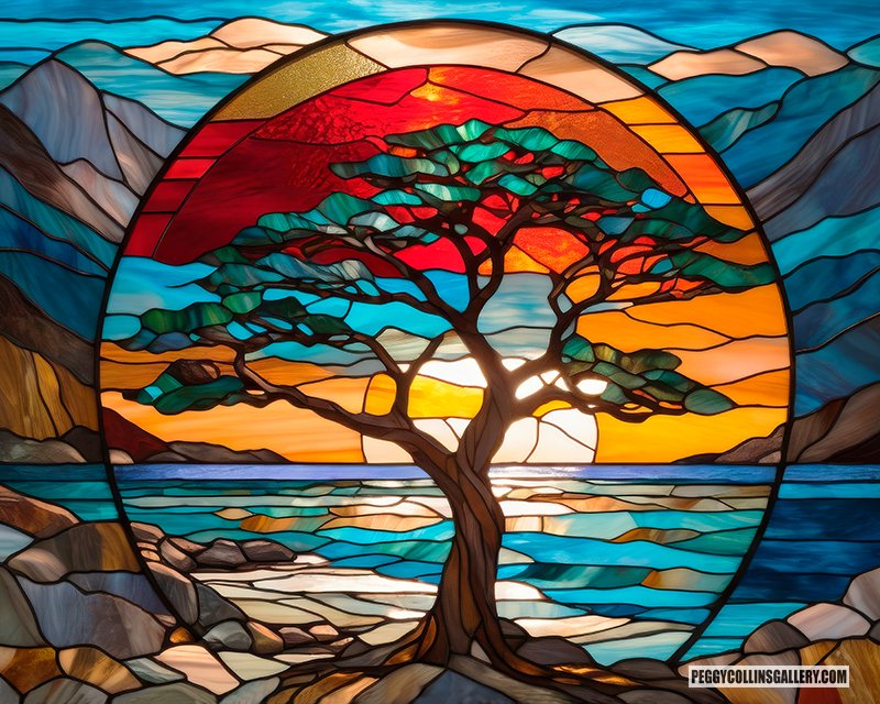 Latest work trying to replicate the look of stained glass...
peggy-collins.pixels.com/featured/lone-…

#trees #tree #landscape #ocean #mountains #art #colorful #wallartforsale #wallart #artprints #artforsale #fineart #decor #gifts #giftideas #interiordesign #homedecor #ayearforart #buyintoart