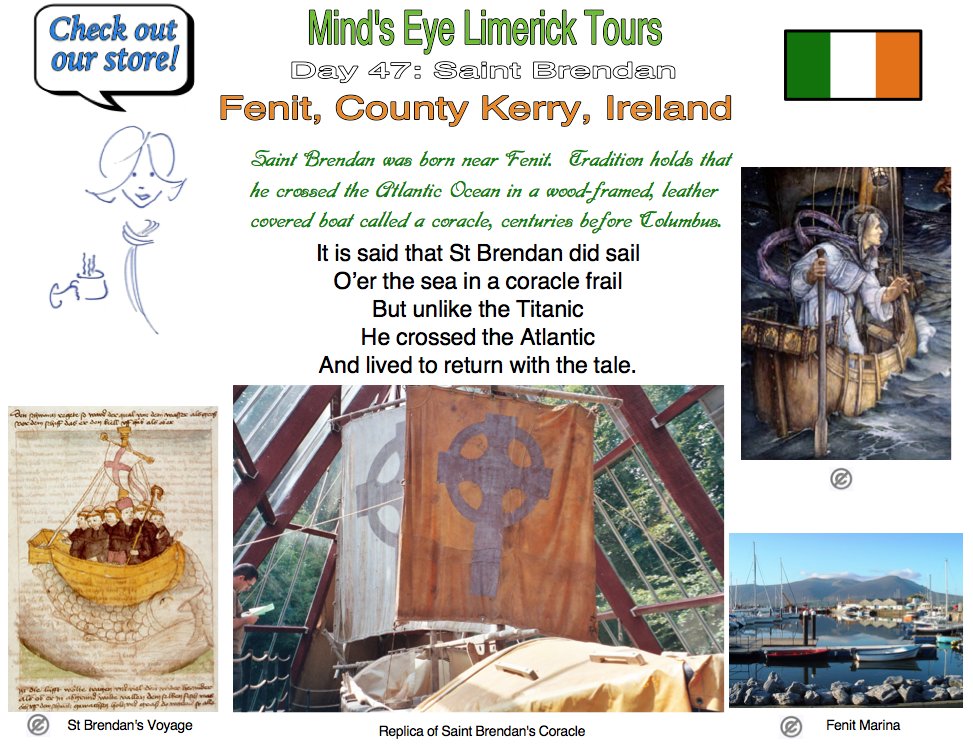 #Limerick #entertainment #humor #fun #Fenit #Kerry #coracle #Titanic #Atlantic #SaintBrendan zazzle.com/store/mindseye…