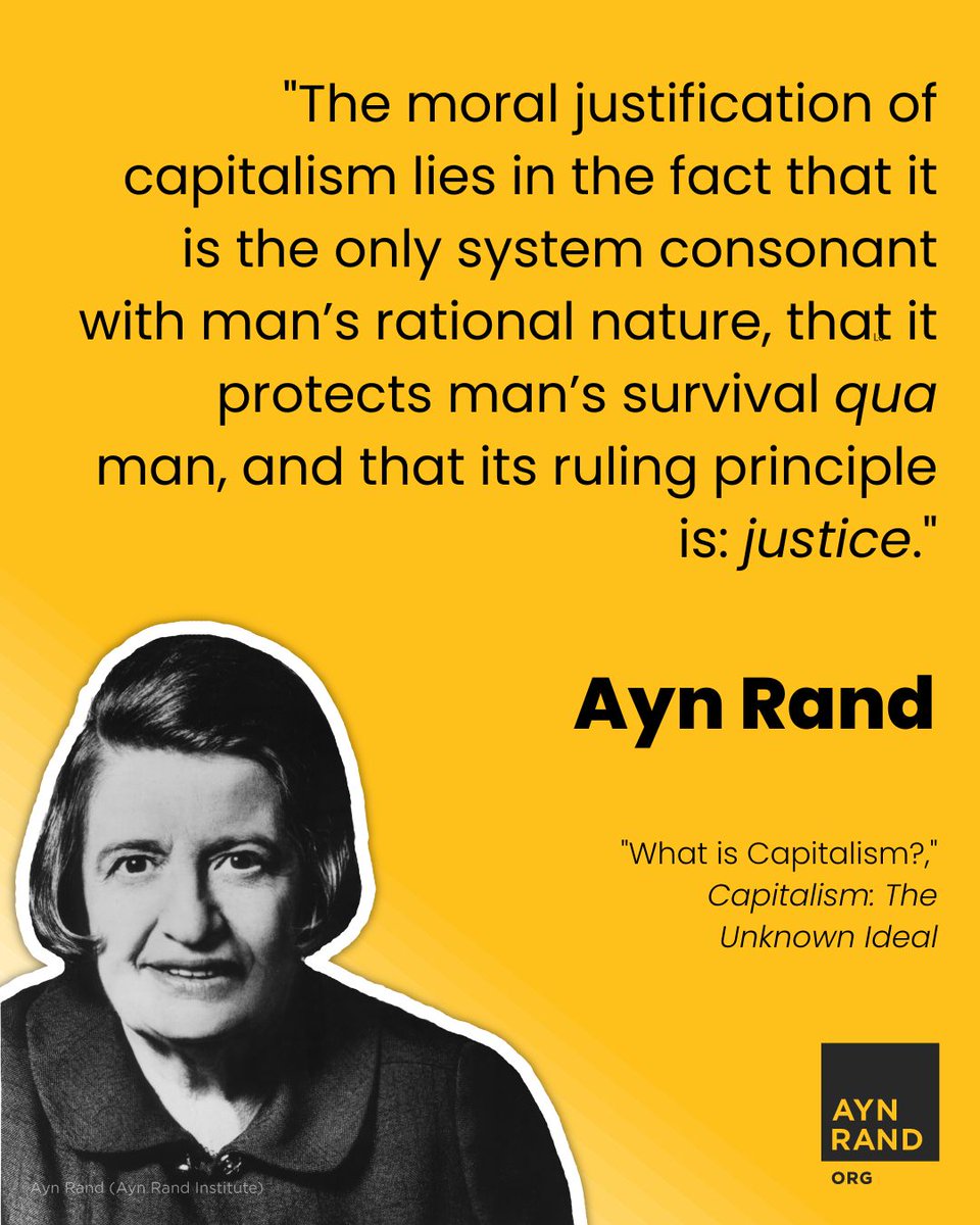 Ayn Rand's defense of capitalism is unparalleled. Discover more here: hubs.la/Q02vdCg70