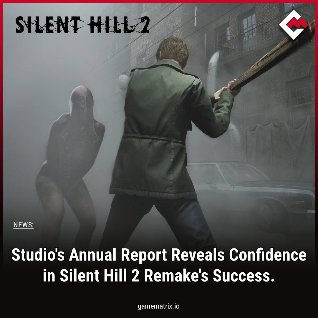 Get ready for the most important test yet! The team behind the Silent Hill 2 Remake is confident about the final result.🎮
.
Stay tuned for excited #gamenews and updates.
.
#SilentHill2Remake #GameSuccess #FinalResult #Gamers #Gaming #VideoGames #Gamematrix_io