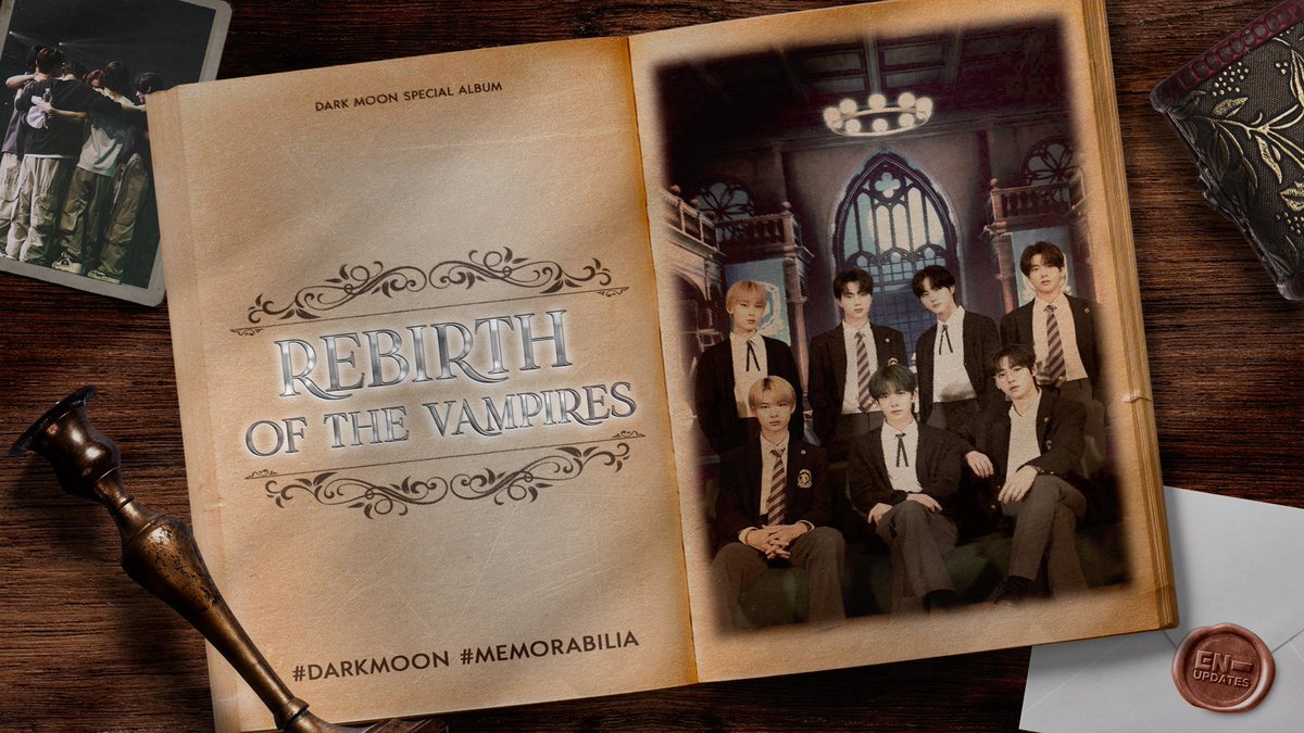 Embrace the darkness, for a new chapter begins. Let’s witness the rebirth of the vampires as ENHYPEN releases their special album ‘MEMORABILIA’ on May 13! 🧛🌑

🔒 700 Replies & RTs

REBIRTH OF THE VAMPIRES
@ENHYPEN_members @ENHYPEN #ENHYPEN #엔하이픈 #DARKMOON #MEMORABILIA…