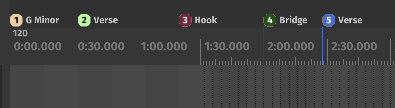 🎚️ Markers are important for me Always create markers when mixing a song. Not only it helps to navigate a session, it helps me to easily create automations for different parts of the song. I always see the timeline, and I can easily create automations for anything. @natemixing