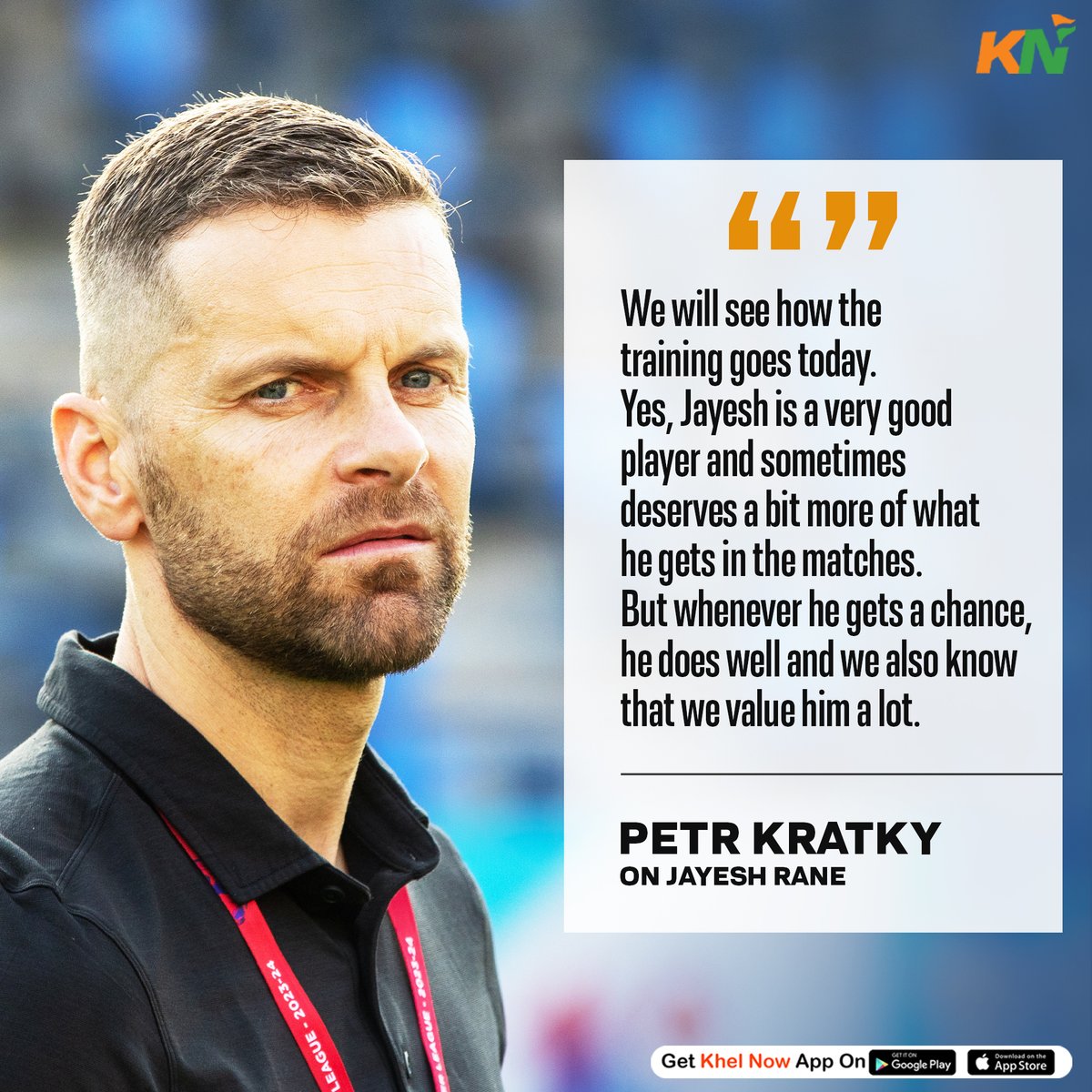 Petr Kratky on Jayesh Rane 👀🗣

#IndianFootball #LetsFootball #ISL #ISL10 #MumbaiCityFC #petrkratky