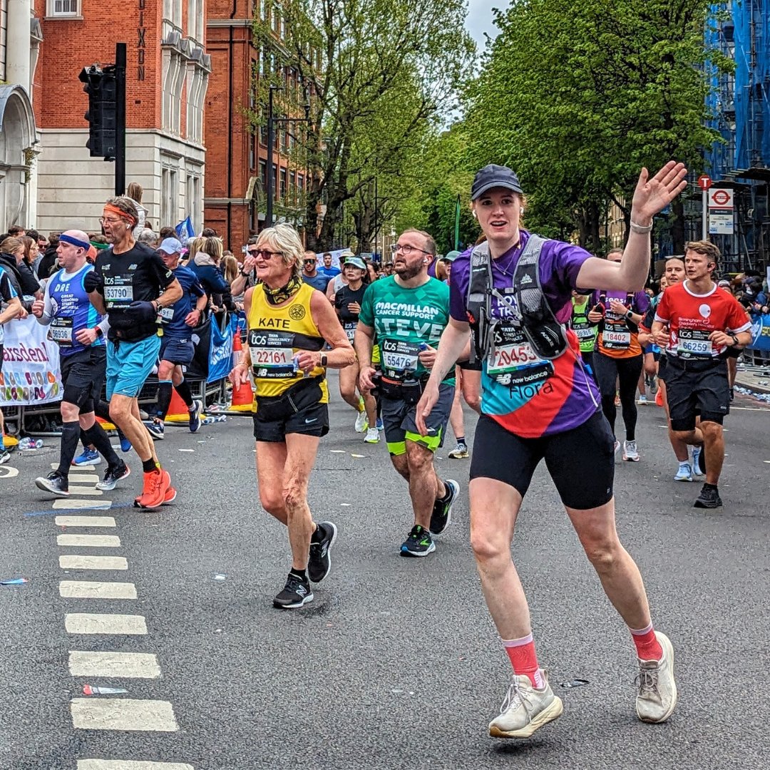 Congratulations to all our runners who took on the 2024 TCS London Marathon 🎉 Our amazing group of runners have so far raised a whopping £62,441…and counting! Thank you for supporting Trinity 💜