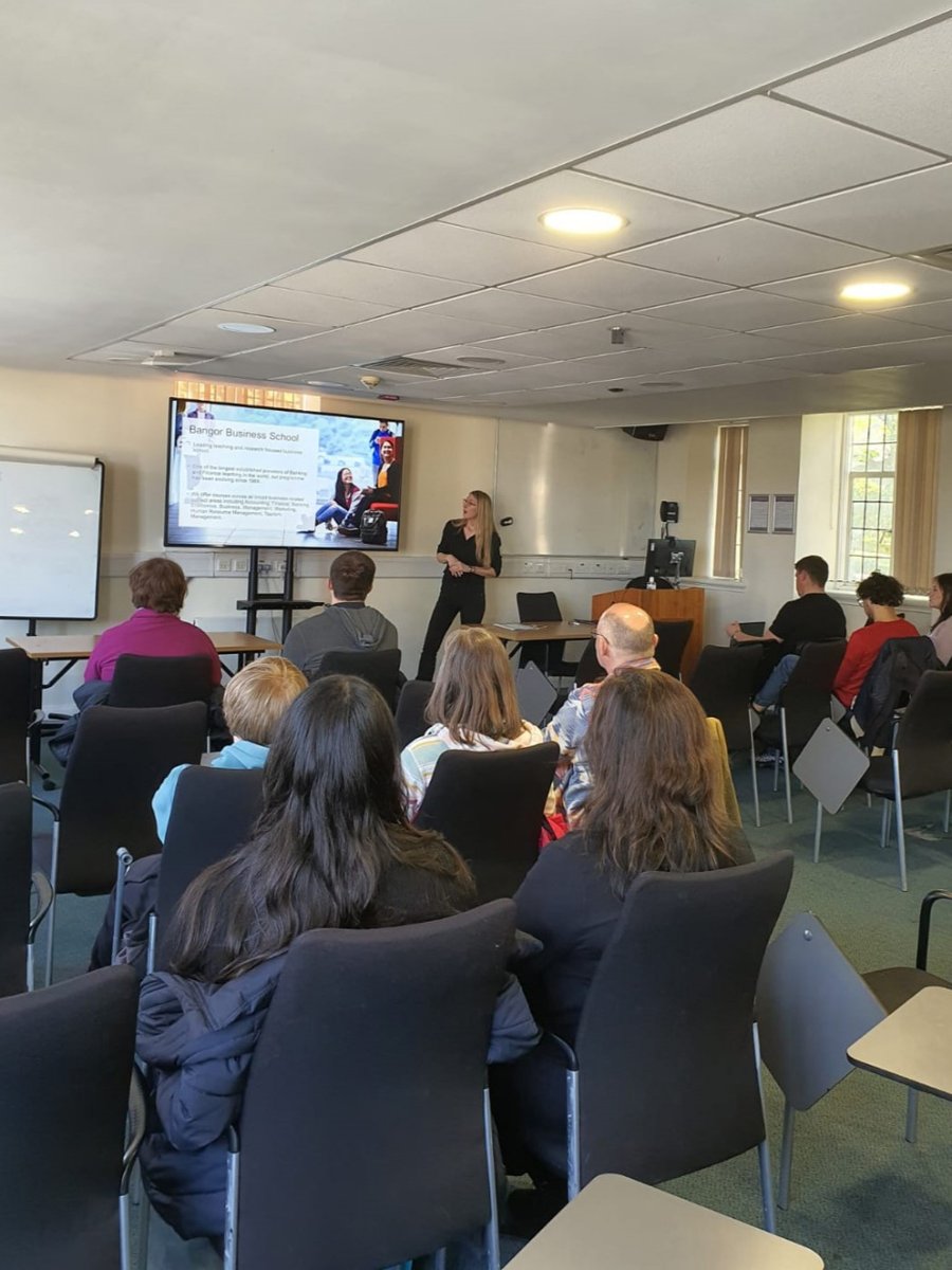 We’ve had a great day welcoming our Offer Holders to the last Offer Holder Day of the year. Dr Mahshid Bagheri, Dr Georgina Smith and Owen Jones have enjoyed discussing life at Bangor Business School, our courses and student life with you today. We hope to see you in September!