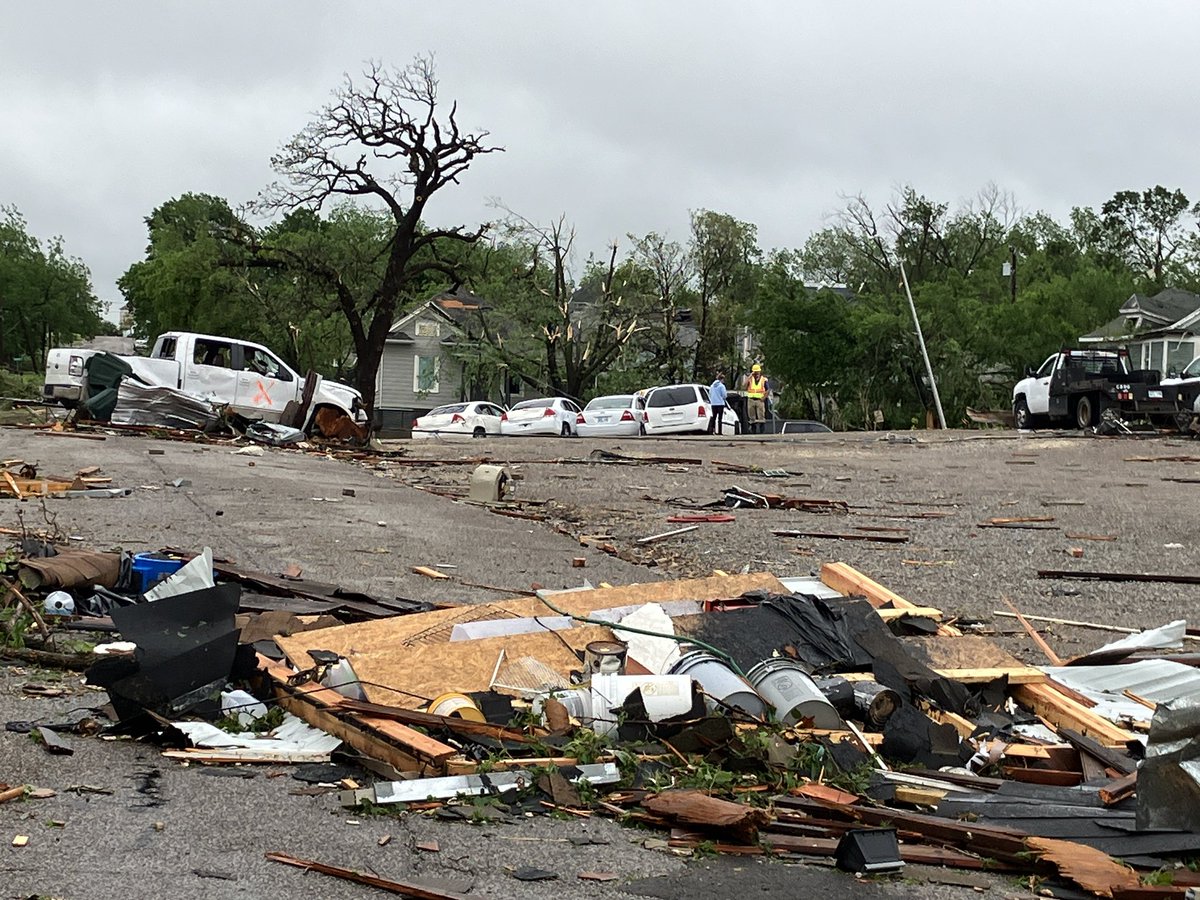 Heartbreaking pictures coming in from Sulphur, Oklahoma showing significant tornado damage from last night’s storms. Our crews are spread out across the region today surveying the hardest hit areas. Photos from 2 News photojournalist Andrew Mohler. #2NewsOk #okwx #sulphur