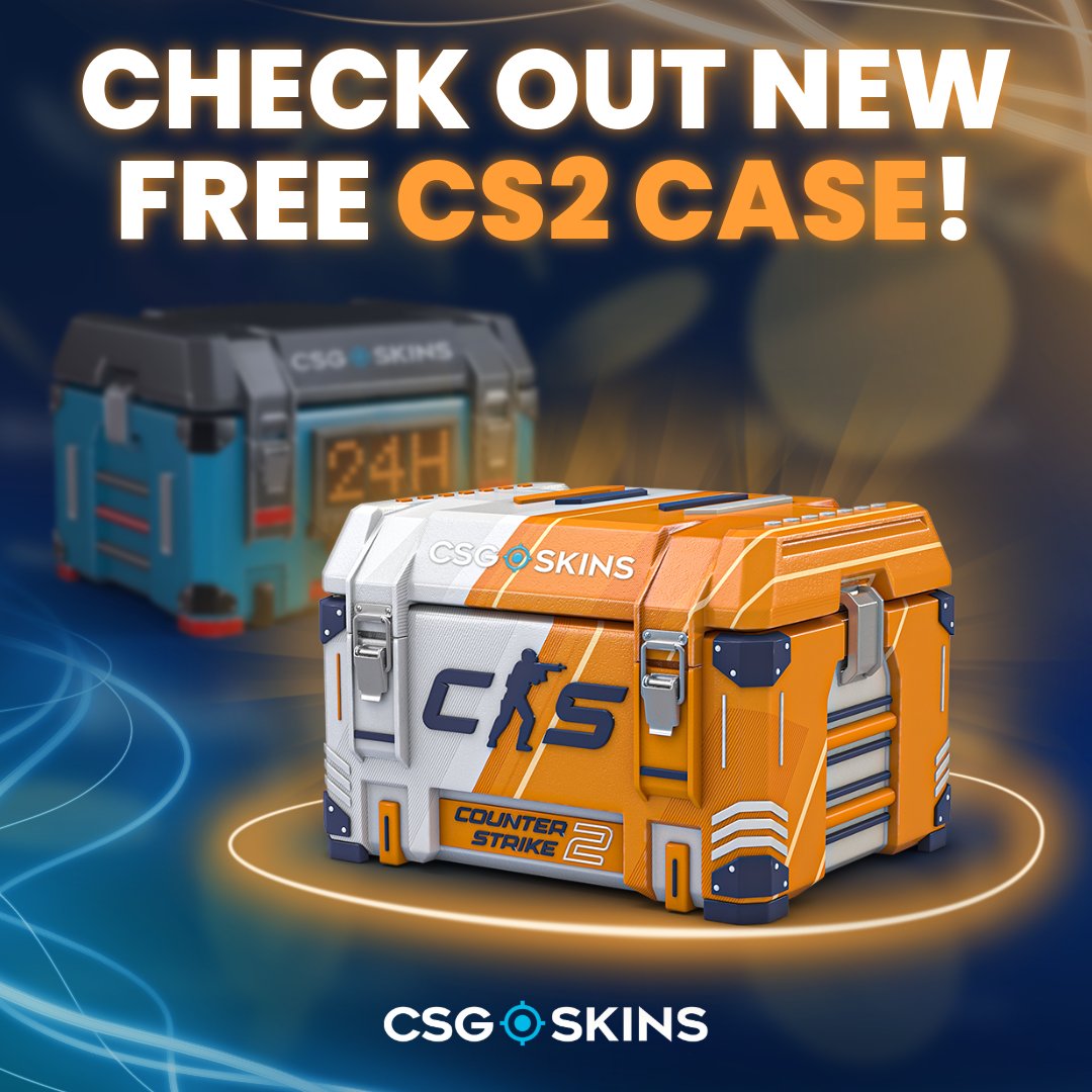 Daily Case is not enough? Get more skins from our NEW free CS2 case! 🧡🎉
Have you checked it out yet? Let us know in the comments 👇

#CS2 #CSGO #freeskins #csgoskins #csgoknife #csgocases #newcase #gaming #counterstrike #CS2skins #CS2case #freecase