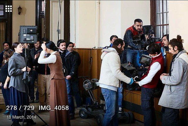 😍🕊️ #Çalıkuşu Backstage @EvcenF #FahriyeEvcen via ersin_palabiyik