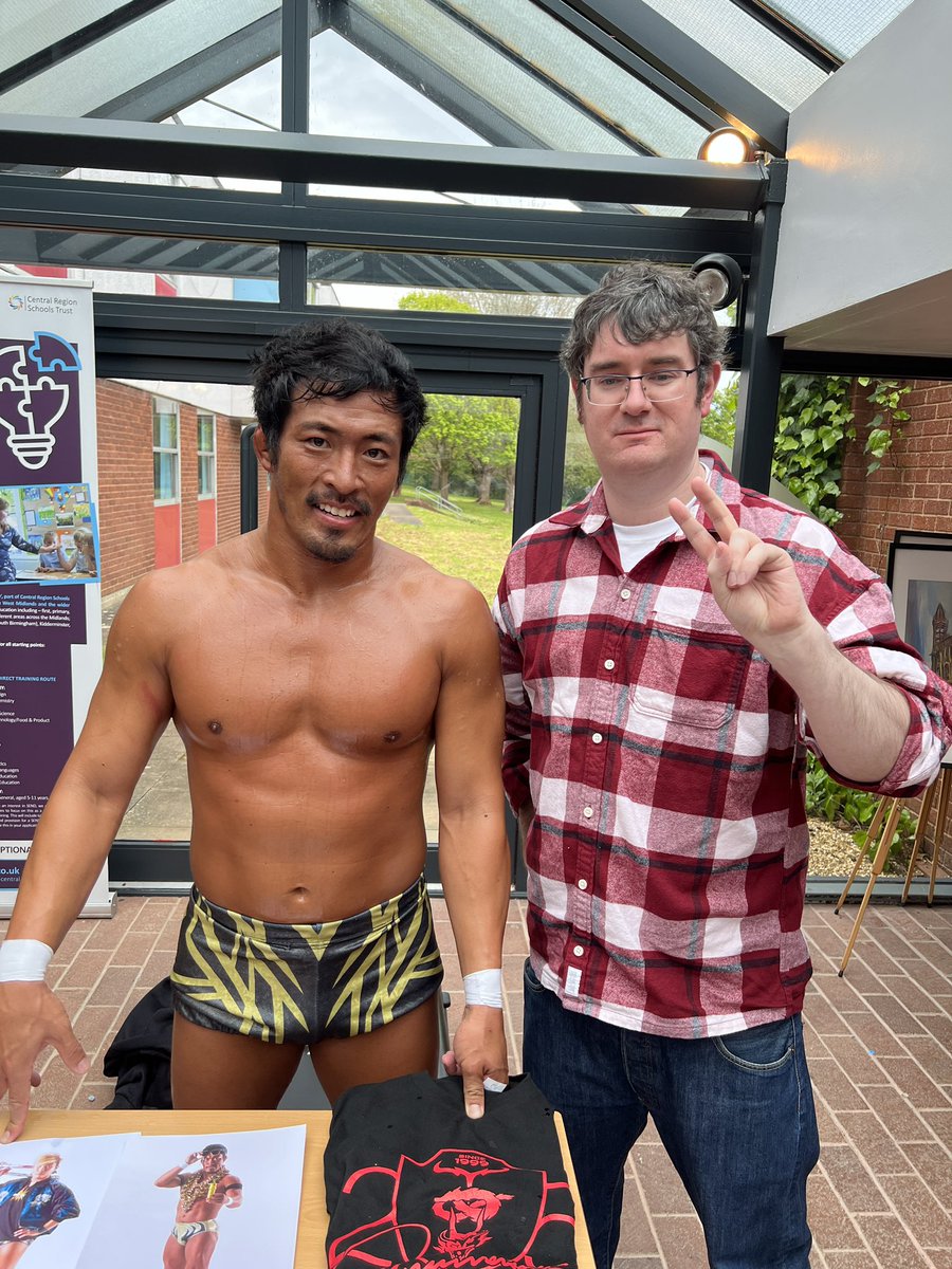 Great to see @ben_k_1019 in UK!  #DRAGONGATE