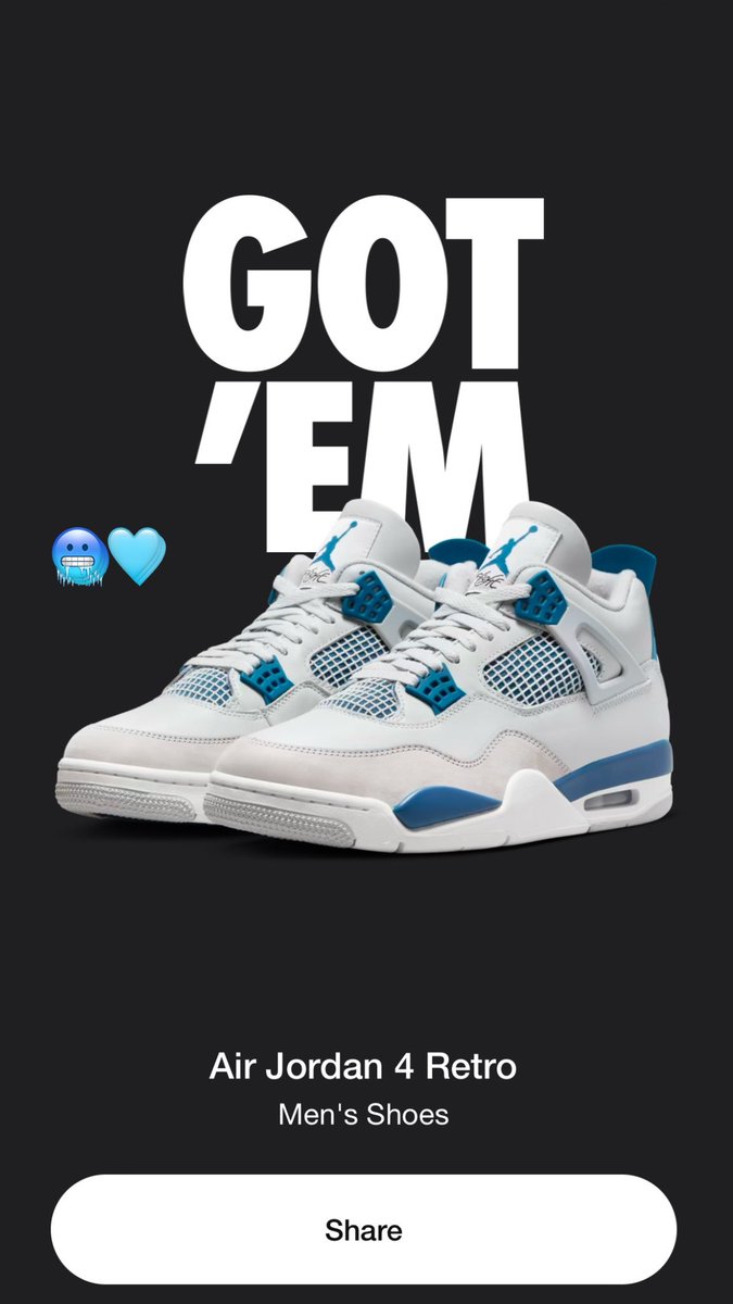 marckeyglock's tweet photo. I love exclusive access 🥲🩵 @Nike @Jumpman23 https://t.co/IT52b3b2UU