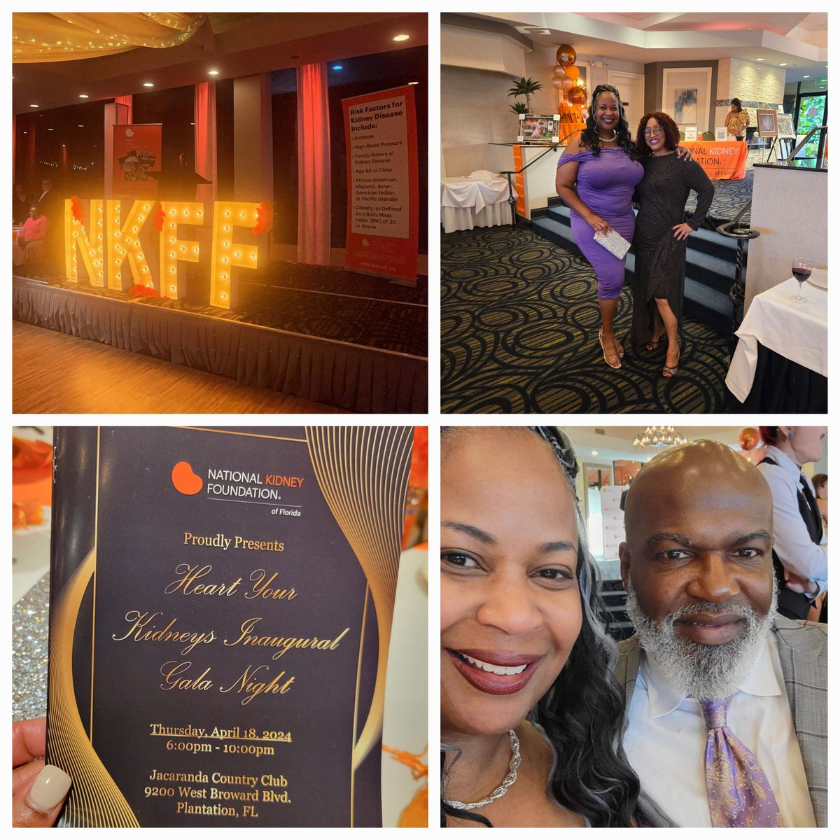 🎉 Inaugural NKFF Gala Recap! We had a great time and so thankful for National Kidney Foundation of Florida and all they do to advocate, support, educate, and fundraise statewide for the kidney disease community! 

#NKF #nkff #livingdonor #Gala 
#MulticulturalMMDF