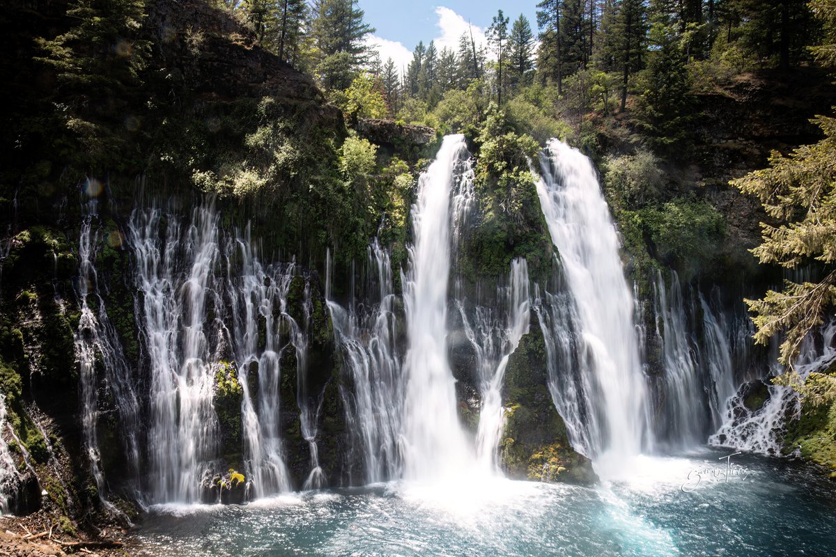 Picture of the day: The most beautiful falls I've visited, Burney Falls, the NorCal destination that President Theodore Roosevelt named the “Eighth Wonder of the World”  #Burney #VisitCalifornia #WildCalifornia #californiaadventure #bayareaphotographerz #canon #shotoncanon