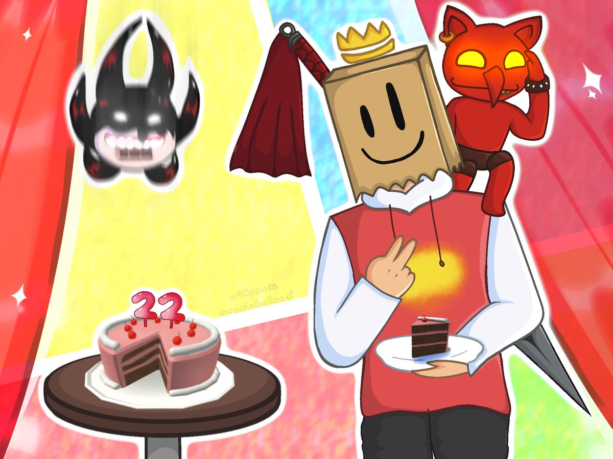 Happy early birthday awesome guy (i have made an art) @RediblesQW