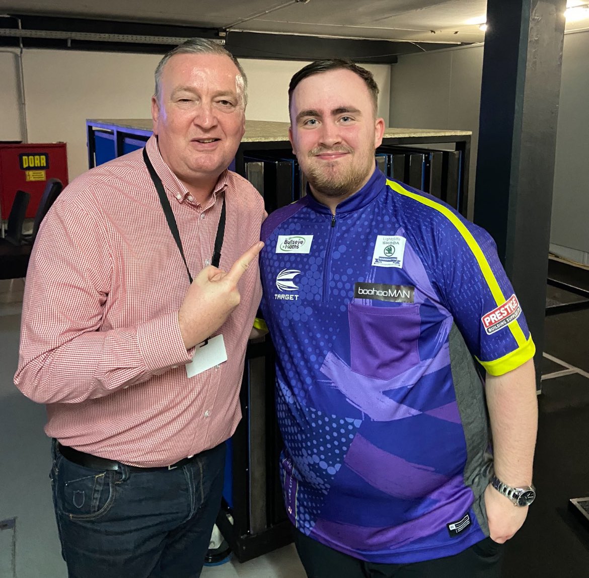 𝗚𝗹𝗲𝗻 𝗗𝘂𝗿𝗿𝗮𝗻𝘁 🤝 𝗟𝘂𝗸𝗲 𝗟𝗶𝘁𝘁𝗹𝗲𝗿 🎯🔥🚀 📸- @Duzza180 #darts #LoveTheDarts