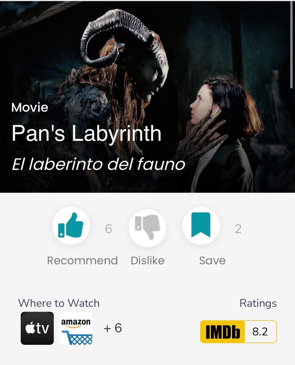 Explore the surreal landscapes of 'Pan's Labyrinth' directed by Guillermo del Toro. Immerse yourself in the dark fairy tale of 'Pan's Labyrinth' and save its haunting beauty with fellow cinephiles on Spready! 

 #FilmTwitter #PansLabyrinth #GuillermoDelToro #FantasyFilm