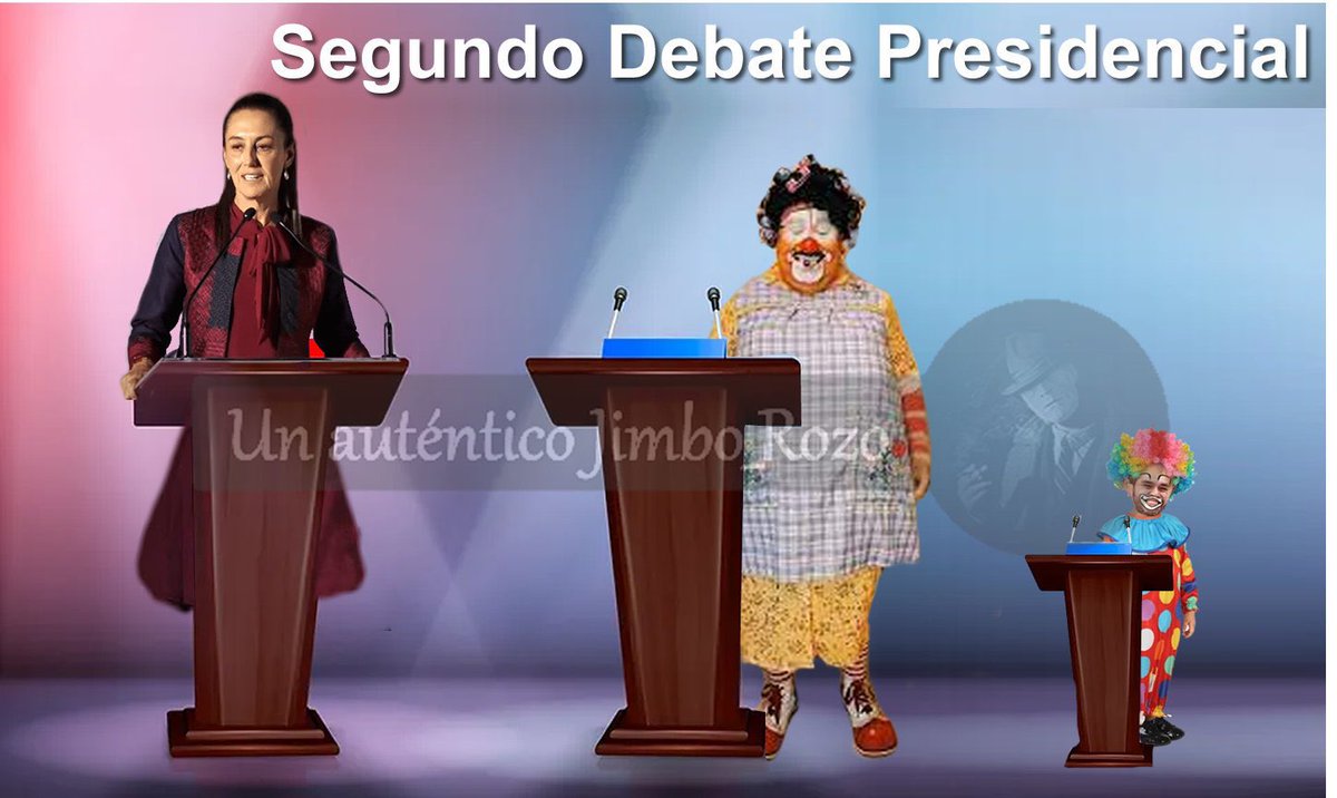 @Xochitl2024 Todo listo/ ya tenemos el espacio suficiente para la ola de memasos que nos brindara la señora xochitl en este segundo debate