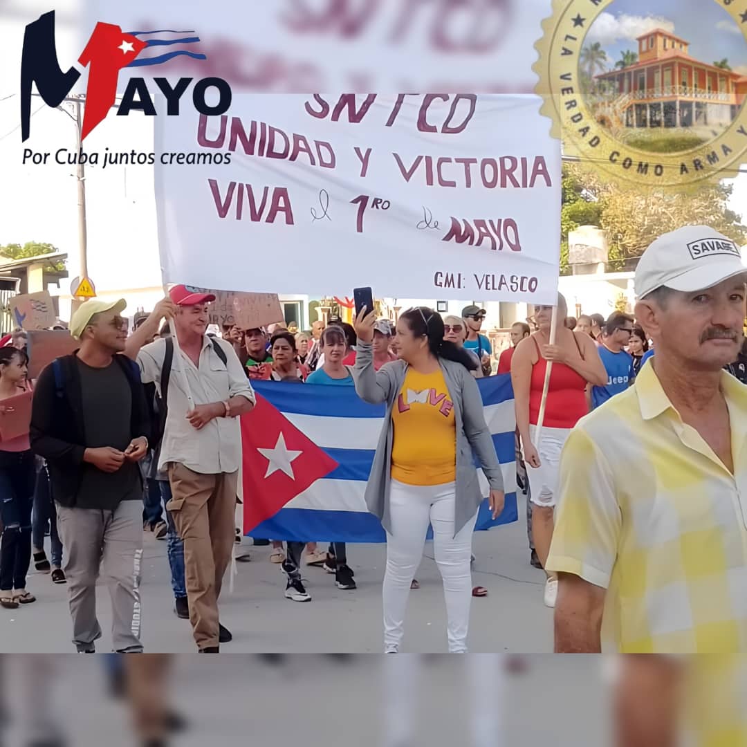 Viva el primero de mayo #PorCubaJuntosCreamos @DiazCanelB @PartidoPCC @DrRobertoMOjeda #Cuba
