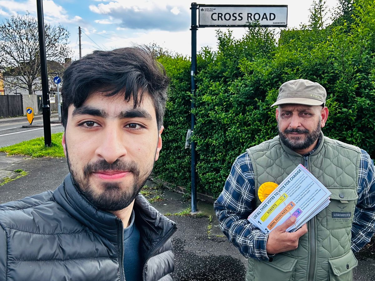 A huge thank you to all the volunteers and new members helping us in #Hounslow this weekend. The support has been phenomenal. #VoteLibDem on all 3 ballots and let’s get @Gareth_Roberts_ elected for the SW seat on the @LondonAssembly.