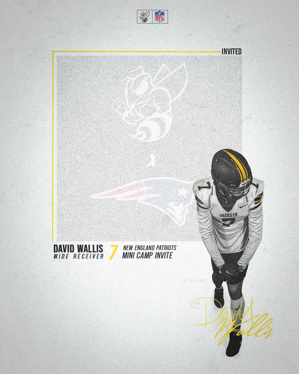 π₯ππ‘ππ’ππ£π-π πππ’π‘ ππ’π’π§ππππ (@rmcfootball) on Twitter photo WR David Wallis has received an invitation to attend the New England Patriotsβ Rookie Minicamp πββοΈπ¨
#NFL | #BuildandFight WR David Wallis has received an invitation to attend the New England Patriotsβ Rookie Minicamp πββοΈπ¨
#NFL | #BuildandFight