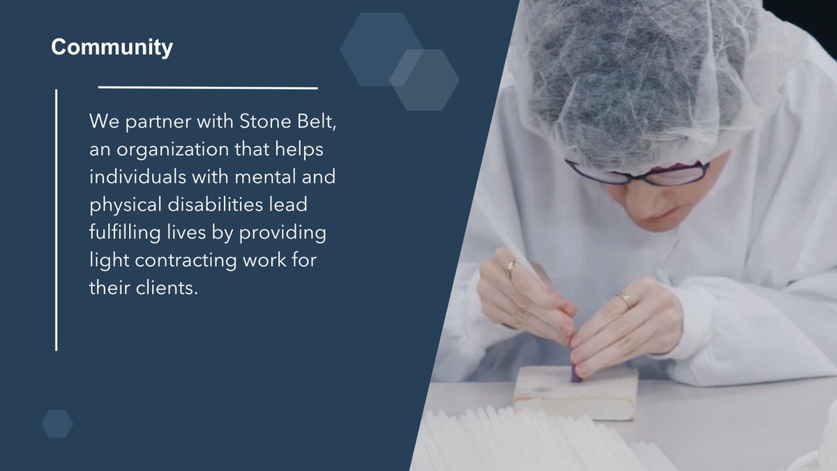 Stone Belt and Cook have worked together to manufacture medical devices to help patients for over four decades. Hear more from clients @StoneBeltArc: bit.ly/3pjrCTI #cookmedical #community #partner #stonebelt #assembler