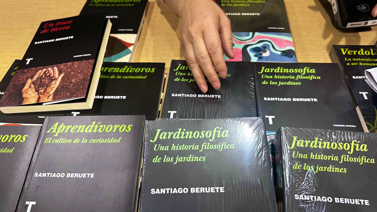 “Cuando empecé a pensar con las manos, empezó otra vida para mí”: Santiago Beruete en La Feria del Libro en Bogotá.