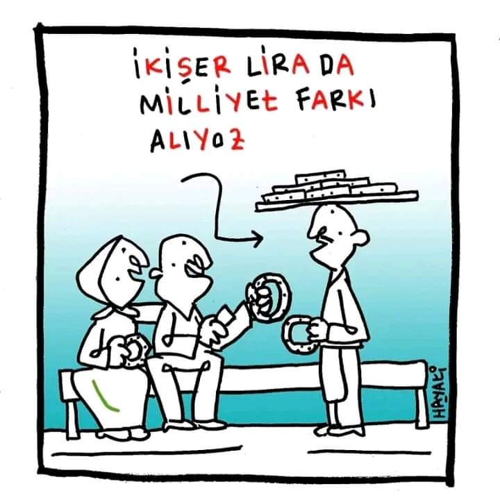 Kendi ülkemizde 'PARYA'yız ! Osmanlı dönemi gibi... Türklere düşman bir Türkiye.. Turizm bakanının oteller zincirinin olduğu bir ülkede kimi kime şikayet edeceğiz!??? 🎨@karikaturkulesi