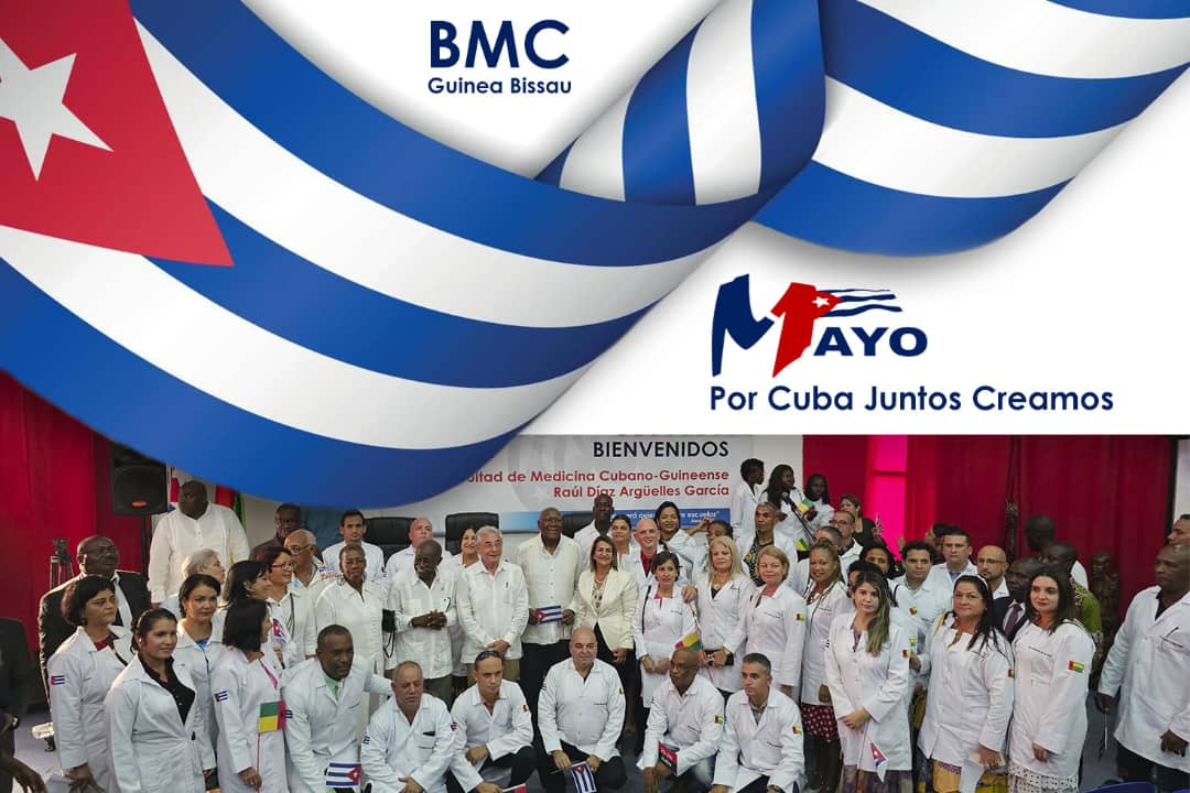 Este #1Mayo, unámonos para alzar la voz por la justicia, la igualdad. ¡Tu presencia cuenta! Desde la #BMCGuineaBissau todos a la plaza este Primero de Mayo! #PorCubaJuntosCreamos #CubaCoopera @cubaengb @DiazCanelB @DrRobertoMOjeda @WongCorrales @TaniaMCruzHdez