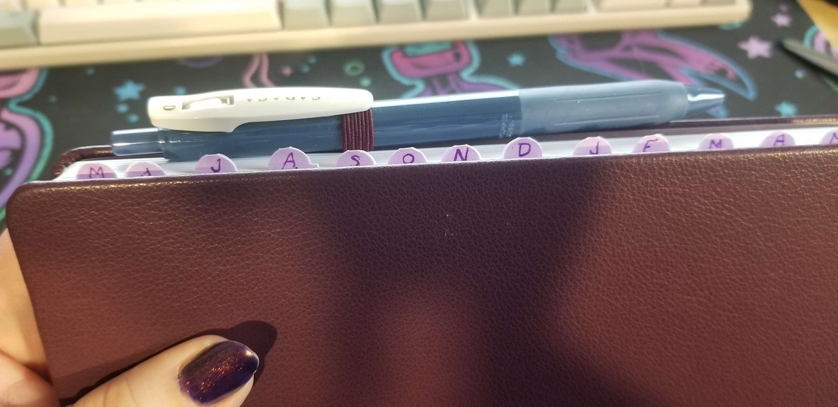 i made tabs for my journal on my cricut and im very happy about it