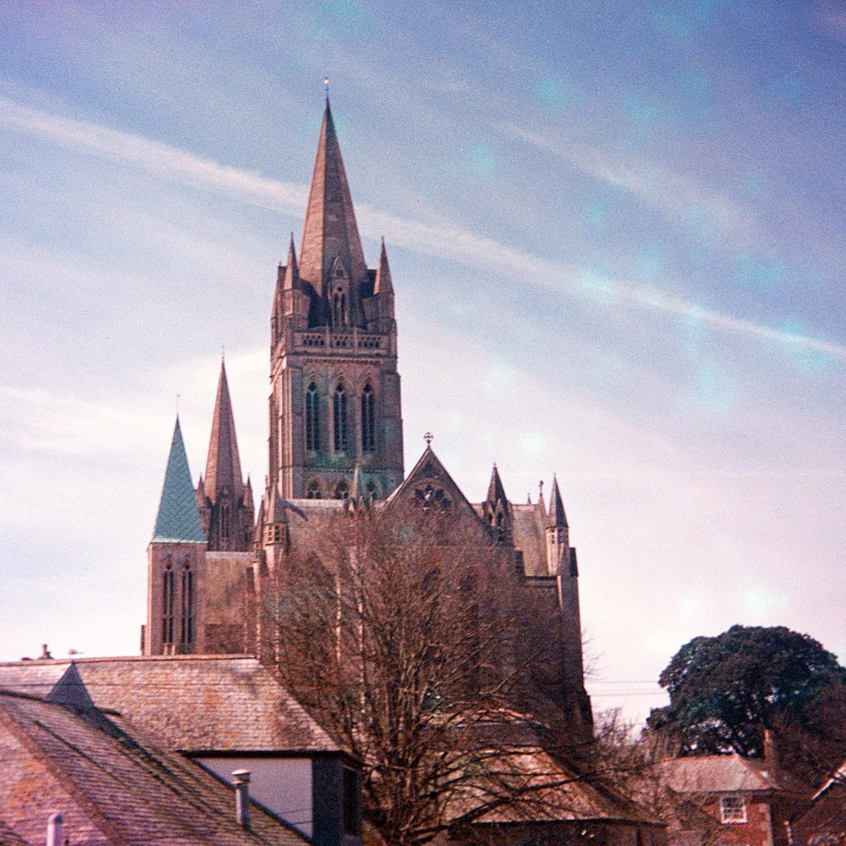 126 Creative Truro Cathedral Ilford Ilfomatic Camera, Truprint 126 cartridge film. #filmphotography #126Film #truro #Cornwall