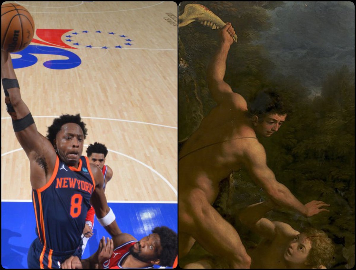 Cain Slaying Abel, by Paolo de Matteis, late 17th early 18th c, 📸 by Jesse D. Garrabrant