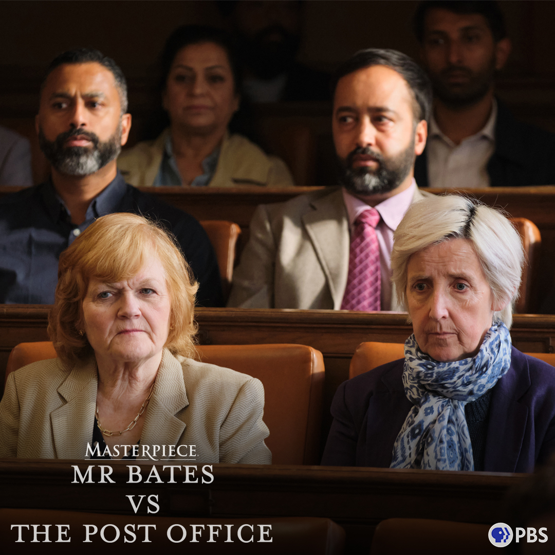 After years of devastating losses and only small glimmers of hope, Alan Bates and the subpostmasters have their day in court. Don't miss the finale of #MrBatesPBS, tonight at 9/8c on MASTERPIECE @PBS!