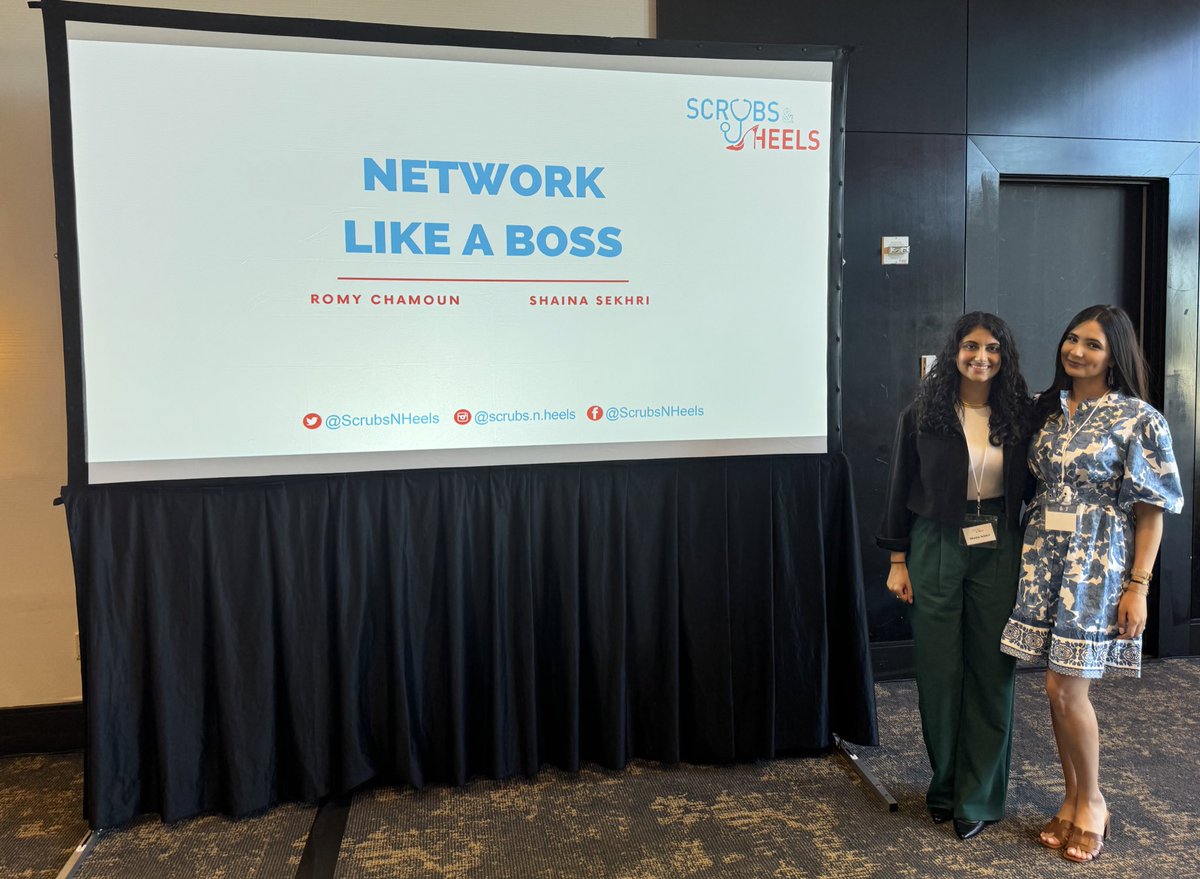 It was such an honor to address trainees at the @ScrubsNHeels Summit 2024 alongside the ⭐️ @shaina_sekhri !
I was truly impressed by all the amazing, accomplished women in GI!
Thank you , Dr. @DCharabaty and Dr. @IBD_Afzali for this incredible opportunity!
#WomenInGI #EmpowerHer