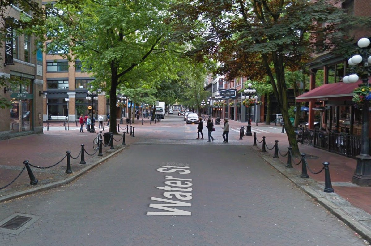 sort of odd how we have bollards all over Gastown but can't seem to install them on arterial streets with high speed traffic right next to sidewalks