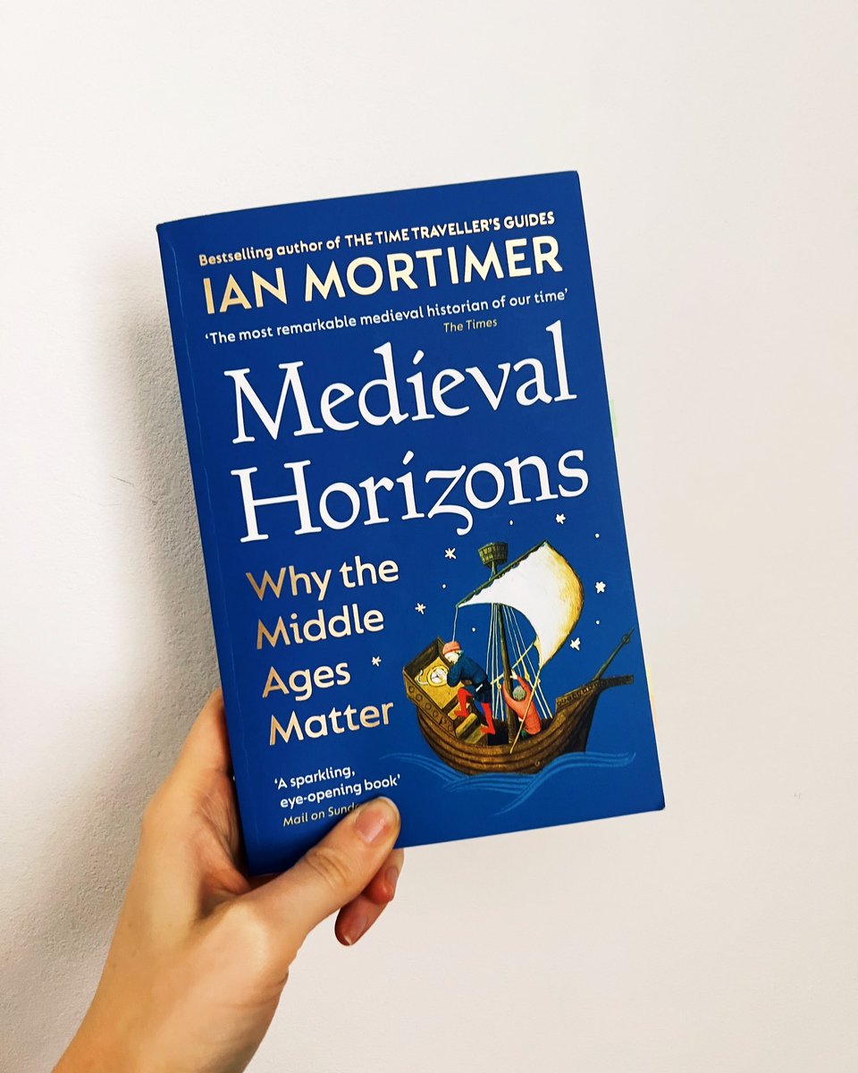Two books finished this weekend. Quite different! 

@historybookgrp 👍🏻 for Mortimer’s latest gem. As a medievalist, I wholeheartedly agree the Middle Ages matter! 

A great accompaniment is @Longshanks1307 ‘Anglo Saxons’ as one of the best early medieval books out there.