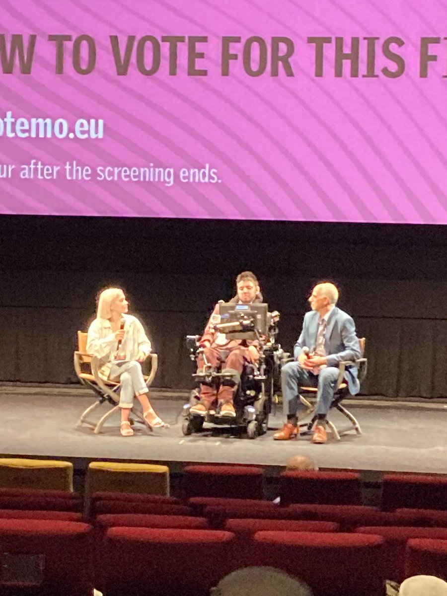 @TheRideAhead @HotDocs Brilliant. Thank you, Samuel & team. It was an honour to watch. It’s a must-see, reminding me of @CripCampFilm. #disabilityjustice