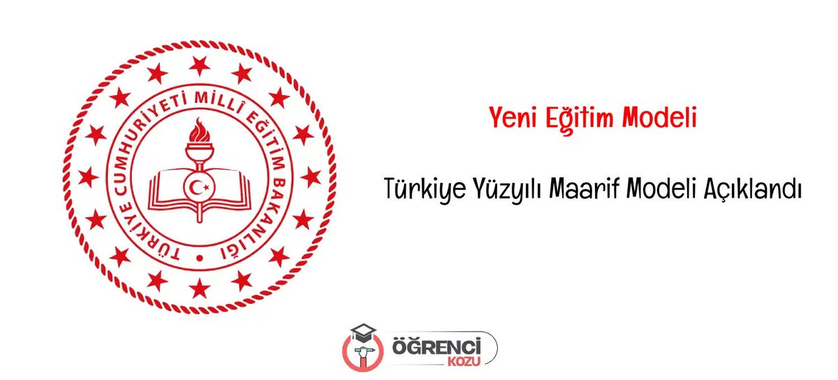 Öğrenci Kozu'ndan: Yeni Eğitim Modeli: Türkiye Yüzyılı Maarif Modeli Açıklandı dlvr.it/T67rhY tyt2020