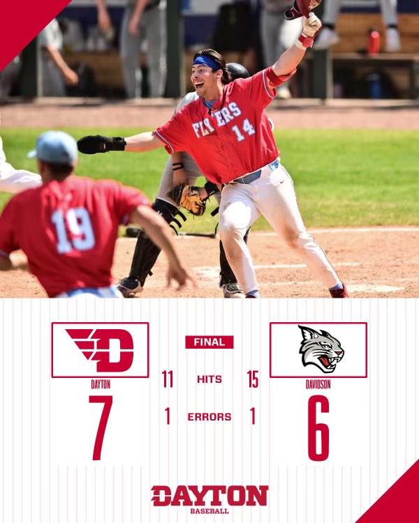 #FLYBOYSWIN✈️ The #FlyBoys win it with a Walk-off sun-aided single to left field by Michael Adair! #FlyBoys // #GoFlyers