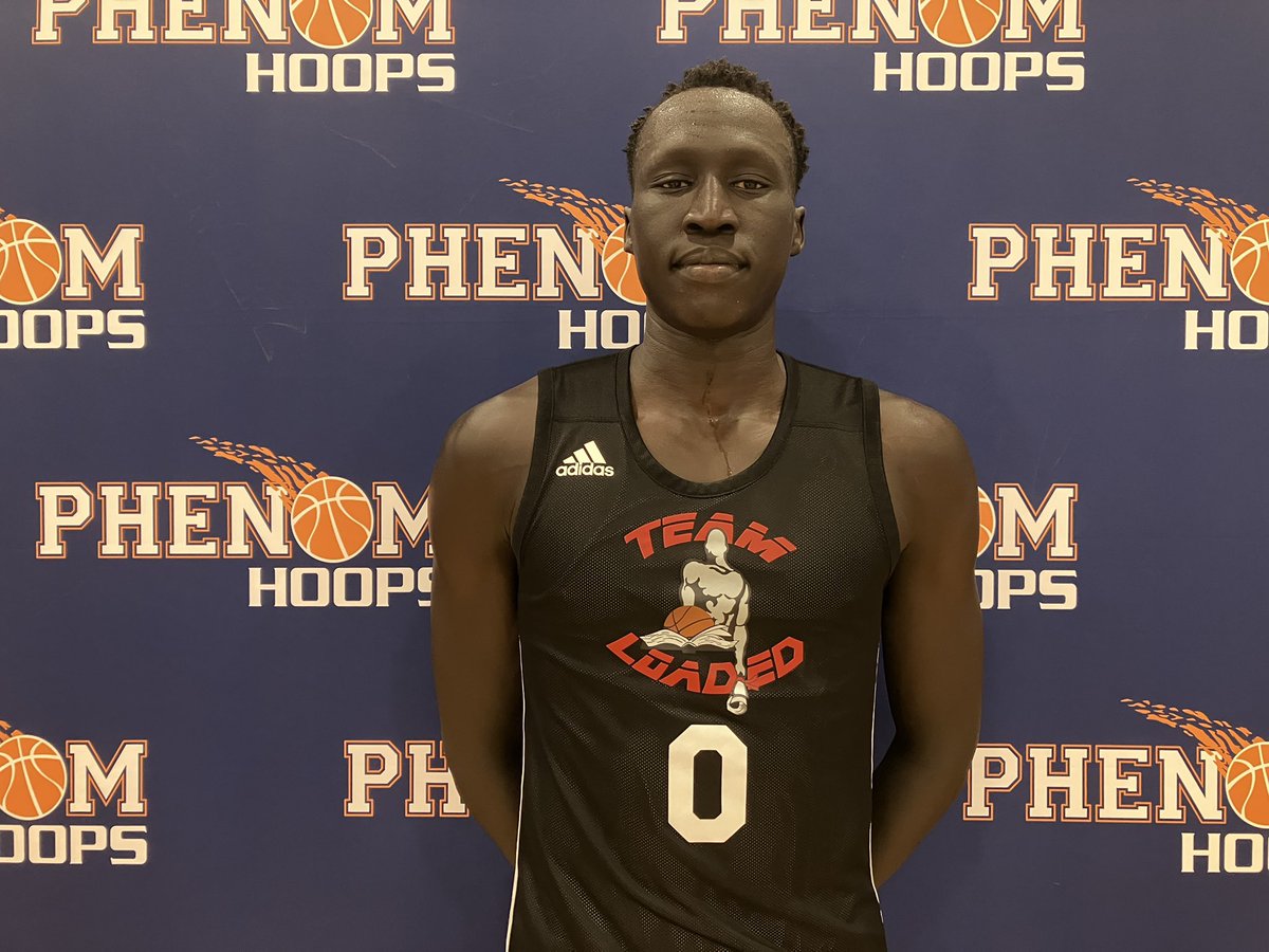 6’8 ‘2025 Rilpuou Mabor (<a href="/teamloadednc/">Team Loaded NC</a>) athletic forward. Really good defensively blocking / altering shots. Active on the glass. #PhenomHoopStateFinale
