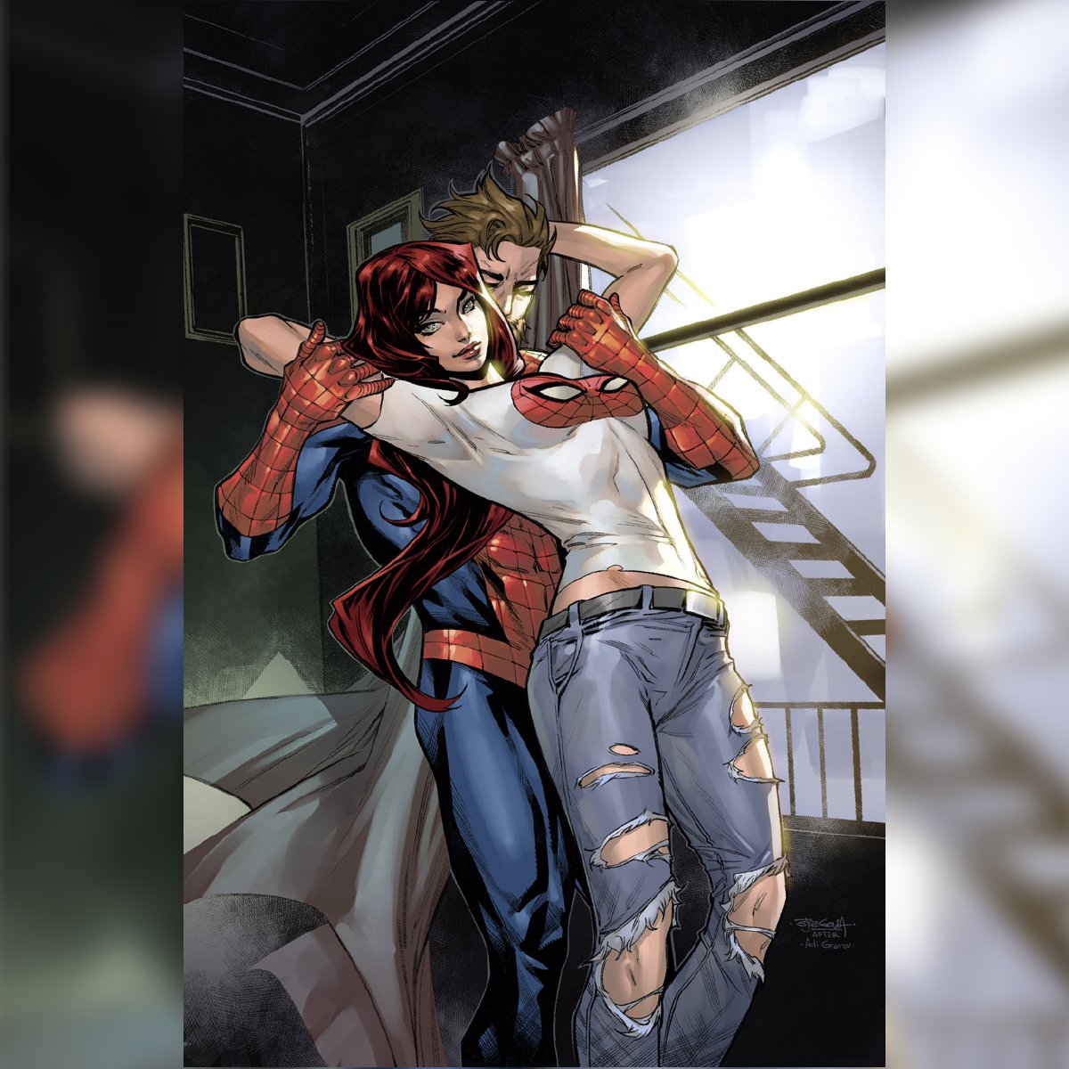 Unknown_Comics's tweet photo. Ultimate love story alert! ️ Pre-orders for Ultimate Spider-Man #5: Unknown Comics Exclusive Variant by Stephen Segovia begin 4/29 at 5 PM CST! [https://t.co/XJ5EUsB13R] #SpiderMan #UnknownComics #ExclusiveVariant https://t.co/35u3Tnunmy