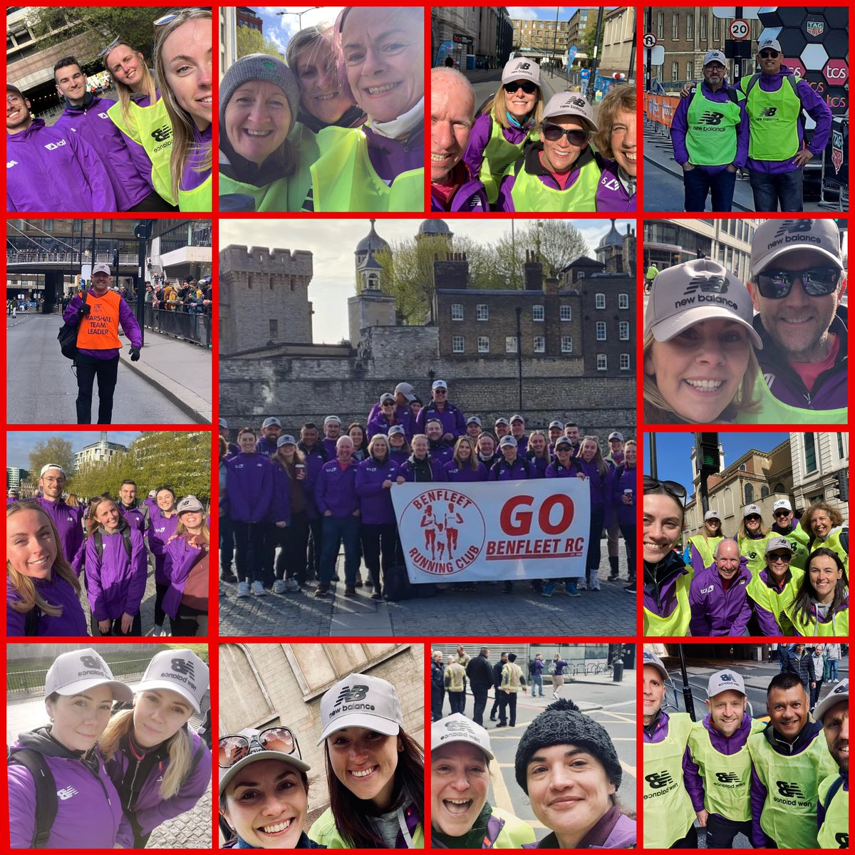 Benfleet Running Club sent 32 #HiVizHeroes to volunteer at the @LondonMarathon last weekend! 

They did a fantastic job to make sure the event ran smoothly and cheers all 50,000 participants along the way! 👏

#BenfleetRC #BRC #BenfleetRunning #RunnersLife #RedAndWhiteArmy