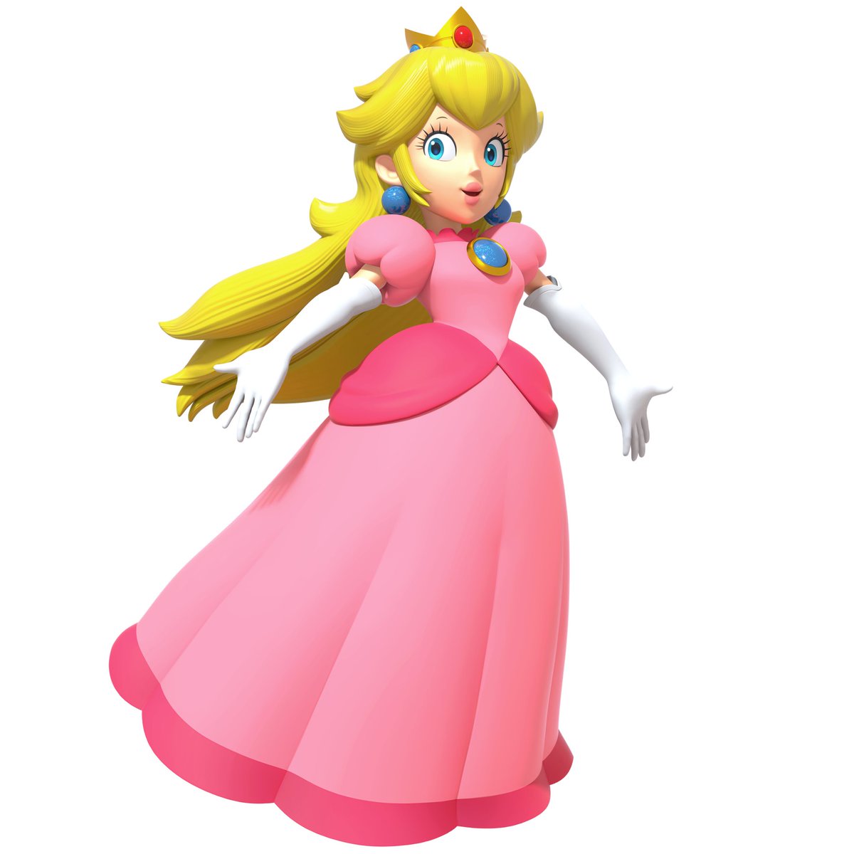 render recreation that i’ve done before but betterrr 
.
.
.
#supermario #princesspeach #nintendo #blender #3drender #3dart #art