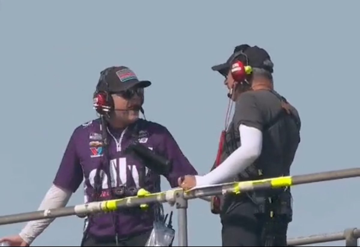 Normalize showing spotter beef on the broadcast