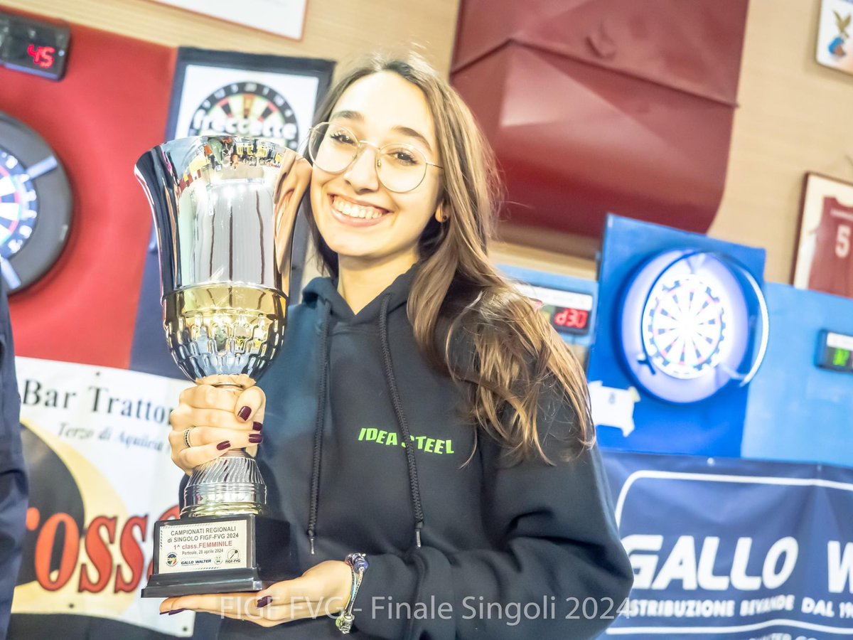 Aurora Fochesato (@aurorafochesato) on Twitter photo Happy with today's tournament, Regional Champion! let's look forward with confidence! Thank you all! <a href="/Winmau/">Winmau</a> <a href="/jbdsportsagents/">JBD EVENTS</a> <a href="/Daros180/">DAROS FRANCESCO</a> Happy with today's tournament, Regional Champion! let's look forward with confidence! Thank you all! <a href="/Winmau/">Winmau</a> <a href="/jbdsportsagents/">JBD EVENTS</a> <a href="/Daros180/">DAROS FRANCESCO</a>