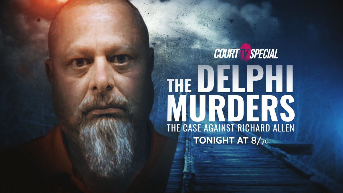 #NEW Court TV Special: “The Case Against Richard Allen”. Explore the evidence and hear from Richard Allen’s former lead defense attorney. Join the investigation tonight on @CourtTV at 8 p.m. ET
